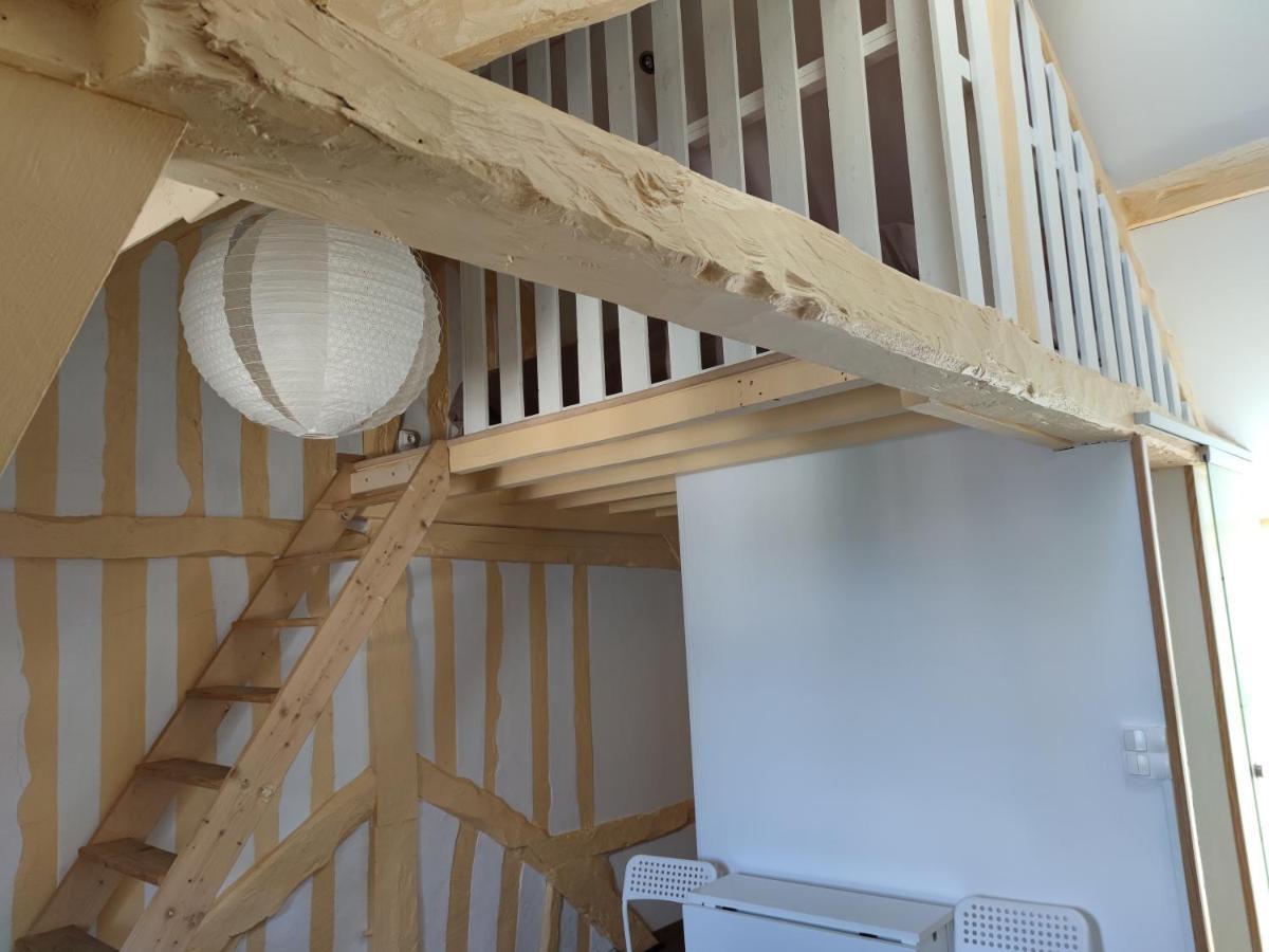 Le Saint Leonard...Il Est Orange Appartement Honfleur Buitenkant foto